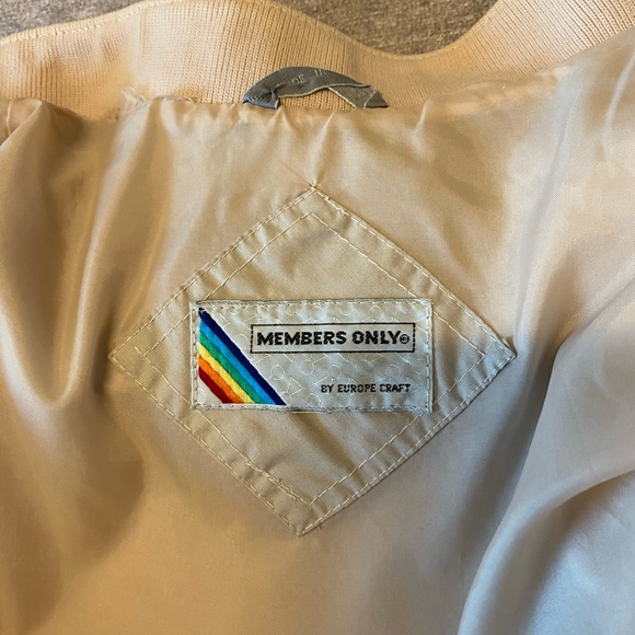 VINTAGE 80s 90s MEMBERS ONLY JACKET - Picture 8 of 13